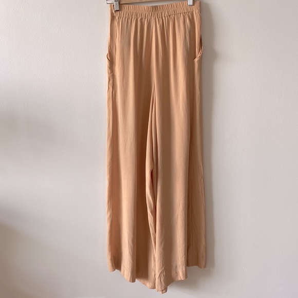 SWF Wide Leg Pants in Recharge Small (light creamy orange tan) - Picture 8 of 10